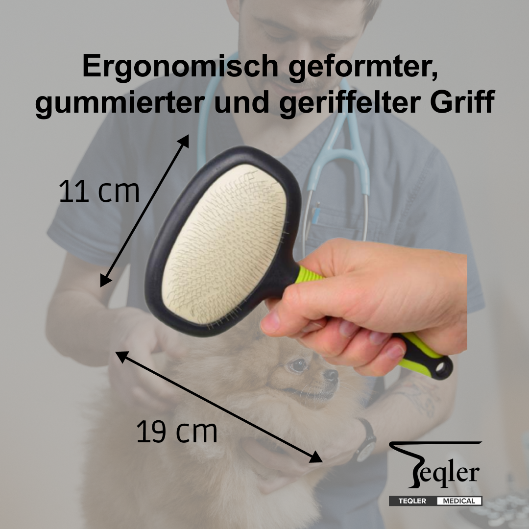 Doppelseitige Pflege Fellbürste Teqler®