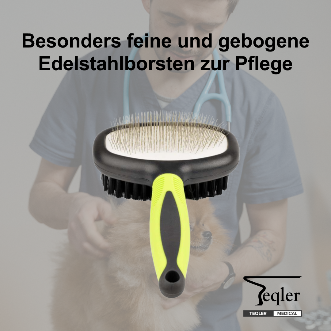 Doppelseitige Pflege Fellbürste Teqler®