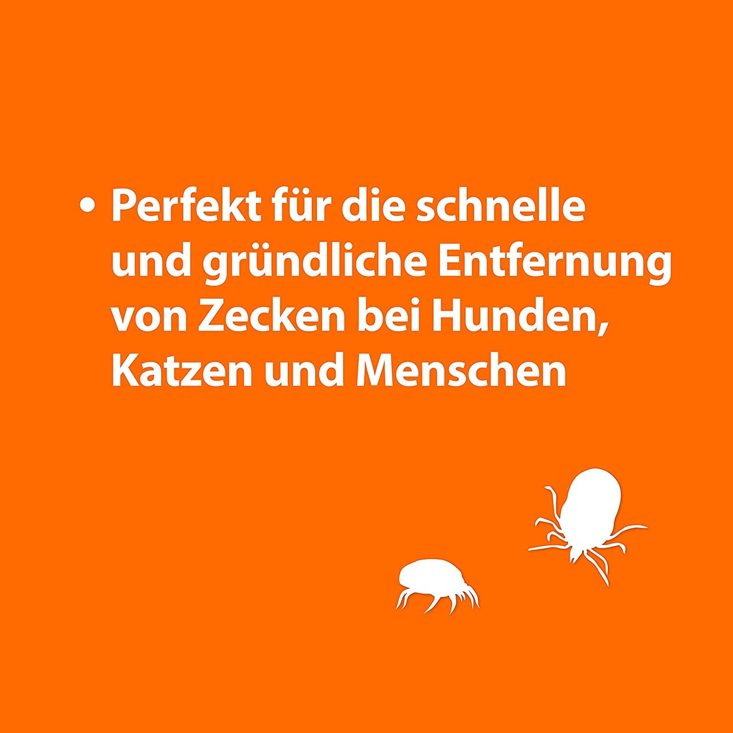 Edelstahl Zeckenhaken